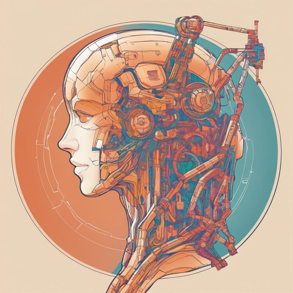 Digital transformation concept illustration